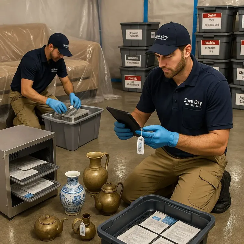 Content Protection and Restoration process in Los Serranos, CA
